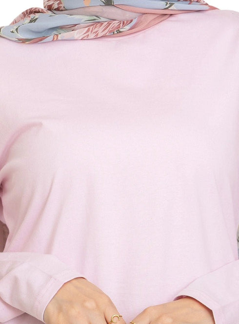 Pink Long - Sleeve - Khotwh